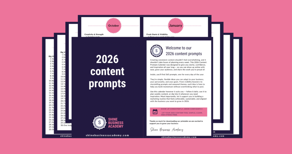 2026 content prompts for social media